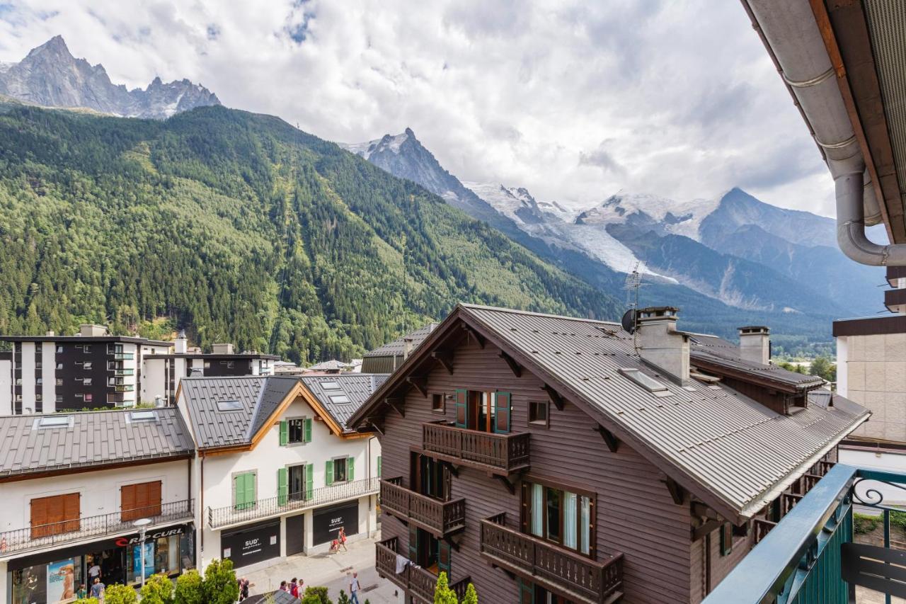 Central Duplex Apartment - Blanc Neige - Happy Rentals Chamonix Buitenkant foto